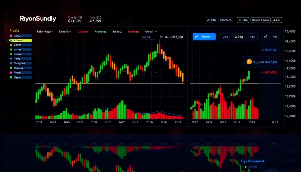 Usage of aicoin官网 for advanced crypto market analysis with real-time data and intuitive charts on desktop and mobile screens, emphasizing security and instant alerts.