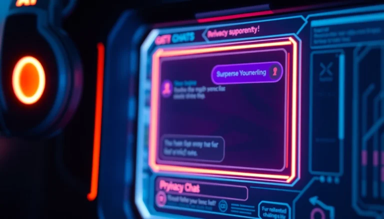 Detailed scene of a user engaging in nsfw ai chat through a sleek digital interface with sensual, cinematic lighting for immersive adult conversations.