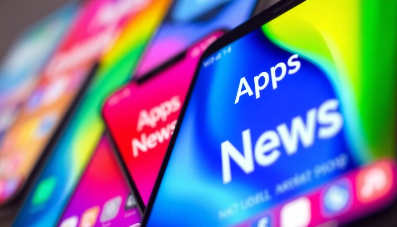 People browsing Apps News on smartphones and tablets to stay updated on latest app trends and