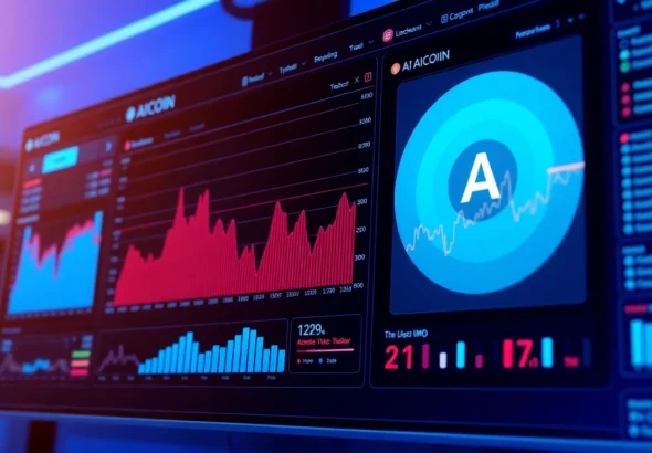 Aicoin market analysis platform showcasing live trading data and charts for investors and traders